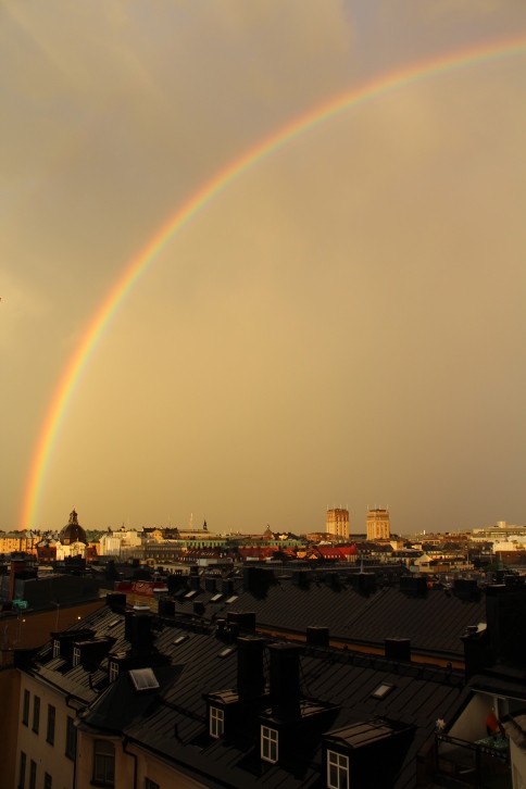 rainbows above Ostermalm