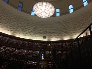 Stockholm City Library -- one place where I work